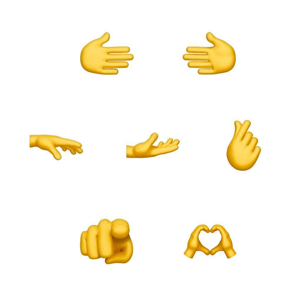 emojipedia apple ios 15 4 new gestures Nye emojis